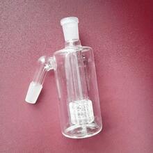 Portable Car Ash Catcher, 14mm Glass Ash Catcher, Car Interior Accessories For A Clean And Organized Ride - Matrix-Clear-45° - View 2