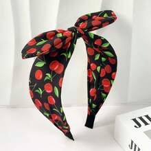 2件套双层超大3D蝴蝶结发箍，女士优雅纯色简约百搭头饰，适合散步、聚会、派对等场合，可作发带、发箍、发饰、头饰、礼物头饰 - 彩色 - 查看 10