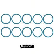 5 Packs Upgrade Smooth Rings For Magnetic Wireless Charger For 15 14 Pro Max 13 12 11 Mini Metal Iron Plate Sticker Magnet Car Phone Holder Plate Install Outside Of For Case - Black - View 9