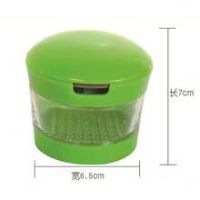 Garlic Chopper Mini,Hand Press Garlic Chopper,Garlic Mincer Tool,Garlic Peeler,Garlic Masher,Ingredient Spice Chopper - [Small Mini Garlic Press] - View 5