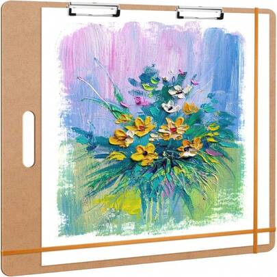 23 X 26 Drawing Board, Sketch Board With Handle, Portable Art Clipboard For Drafting, Artist Tote Board,18696866