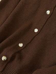 EAVA Women's Sweater Coat Retro Slouchy Commuter Loose Knitted Cardigan Suitable For Autumn And Winter, Streetwear Women, Old Money Style Women