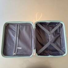 Travel Toiletry Bag ABS Rigid Makeup Organizer Carry-On Case TOP - 薄荷綠 - 查看 3