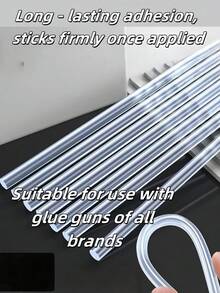 High - Viscosity Hot - Melt Glue Sticks. They Are Ultra - Clear, Have A Smooth Flow, Are Smokeless, Odorless, Non - Toxic, Compatible With Most Glue Guns, And Serve As Multi - Purpose Adhesives For Art, Crafts, And DIY Projects.