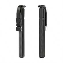 1 pieza Palo de selfie portátil de 170 cm/67 pulgadas con control remoto inalámbrico y luz, trípode de teléfono extensible y portátil con control remoto, compatible con iPhone 15/14 Pro Max/13/12/11, Android Smartphone, negro/rosa/blanco, para fotografía y grabación de video, para transmisión en vivo, vacaciones de verano, viajes, actividades al aire libre, transmisión en vivo, equipo estable de grabación y vlogging