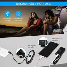 Sebami Luces para Bicicleta, Luz Bicicleta Recargable 1000 Lumen con Luz Trasera,Lámpara para Bicicleta IPX5 Impermeable,Linterna Bicicleta para Ciclismo y Camping Senderismo etc - Oro rosa - Ver 7