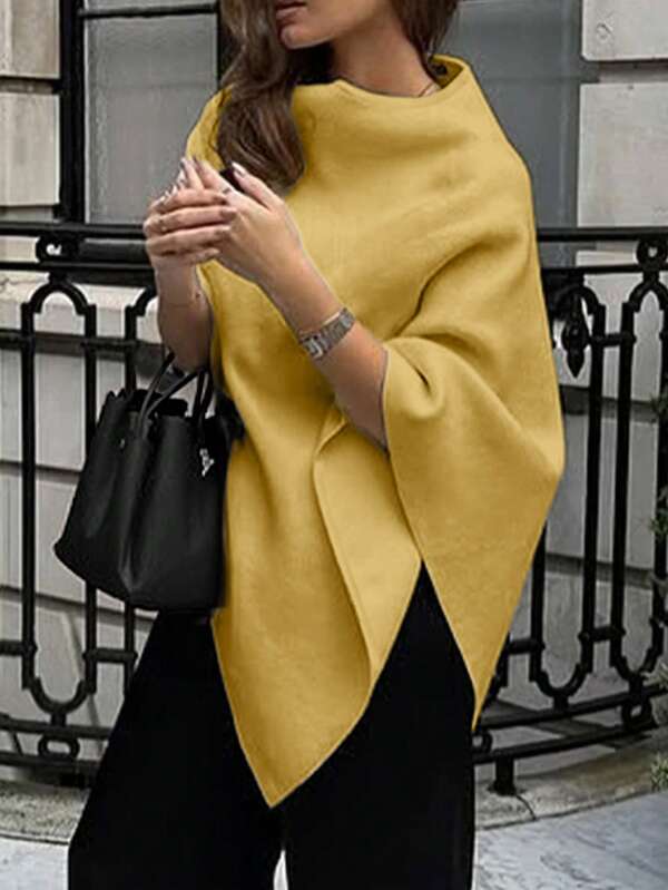 Women's Street Casual Simple Sexy Round Neck Asymmetrical Shawl Hollow Knitted Tops Short Sleeve Mesh Knit Shirts Beach Cover Ups Outfits Lightweight Pullover Shrug Shawl Up Half Bat Loose Blouses Fall Women Clothes