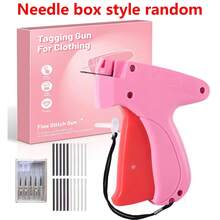 1 pieza Pistola de puntadas finas para reparar ropa, Micro pistola de puntadas para etiquetado, Mini pistola de puntadas para costura, acolchado y dobladillo