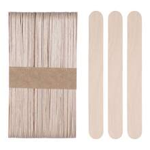 100pcs/200/300pcs Brow Waxing Sticks Small Face Wax Spatulas Applicator Wood Craft Sticks Disposable Hair Removal Lip Nose Beauty Tool - Coffee Brown - View 19