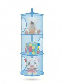 Socks Clothing Storage Net Or Hammock, 1 Piece Hanging Plush Animal Storage 3 Compartments Toy Net Hammock For Plush Animal Storage Net Material Animal Hammock Suitable For Children Girls Room When Not In Use, It Can Be Compressed And Does Not Take Up Storage Space Decoration (Suitable For Small Dolls) Bedroom, Storage Box, Home Storage, Women's White T-Shirt, Women's Black Pants, Women's Winter Clothes, Dresses,