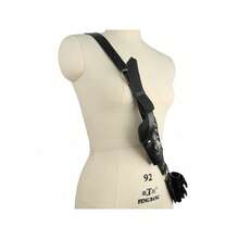 Bolsa colgante de espada de cuero PU de estilo retro medieval vikingo europeo y americano para guerrero al aire libre