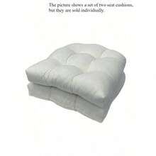 1pc Chair Cushions Waterproof U-Shaped Outdoor Tufted Seat Cushions For Patio Living Room Office Garden Courtyard