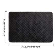 1件装冬季宠物床垫，防水，绒面，石墨烯内衬，保暖隔热，柔软舒适，防潮隔热，底部防滑，适用于产房、笼子、室内/室外、汽车、小型/中型/大型犬猫，节日礼物，可机洗可重复使用，抗撕裂。 - 彩色 - 查看 15