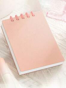 1-20pcs Customized Loose-Leaf Macaron Notebook, Office & Study Supplies, 80 Pages. Compact & Portable, Suitable For Classroom Notes, Recording Client Needs, Schedule Planning And Life Organization.