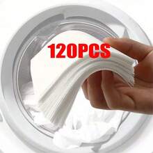 jakehoe 30/60/90/120/480PCS Laundry Tablets Strong Decontamination Laundry Detergent Sheet Underwear Clothes Cleaning Detergent Laundry Bubble Paper