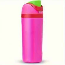Insulated Stainless Steel Water Bottle  For Sports And Travel,  Sports Water Bottle, 16 Oz, Pink - Màu Hoa hồng đỏ - Xem 2