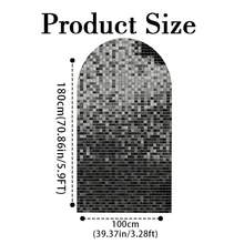 1 buc/65 buc fundal 2D plat, strălucitor, cu grilă neagră și arc de linie aurie, fundaluri pentru decorarea zilei de naștere, aniversării, nunții, absolvirii și petrecerii burlacilor (suportul nu este inclus)