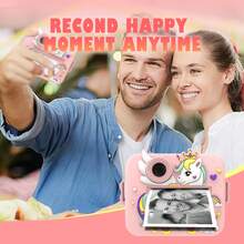 Kids Camera Printer, Instant Photo & Video Printing, 48MP Dual Lens Camera, 3 Rolls High Resolution Paper, Multifunctional Photo Video Printer, Children's Birthday Gift, Best Christmas & New Year Gift - Multicolor - View 4