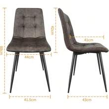 Dining Chairs - Nâu sẫm - Xem 3
