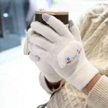 Sanrio KT Cat Gloves, Winter Warm Thick Touchscreen Gloves For Riding, Gift For Girlfriend/Best Friend