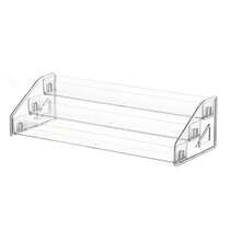 1 suport acrilic pentru cosmetice, raft de depozitare cu mai multe niveluri pentru parfum, îngrijirea pielii, articole de machiaj, suport robust în formă de piramidă pentru sufragerie, baie, dormitor, decor pentru casă