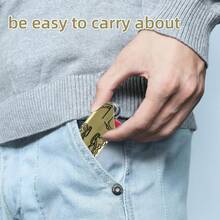 Cowboy Boot Lighter Sleeve Cover, Lighter Sleeve Cover For Mini Bic J5 Accessories Decoration For Everyday Carry Or Travel Gift - 金的 - 查看 6