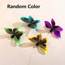 Interactive Cat Toy, Realistic Butterfly Cat Toys With A Long Rope, Cat Wand Replacements, Interactive Cat Wand Toys, Cat Teaser Attachments- Perfect Holiday & Birthday Gift For Cats