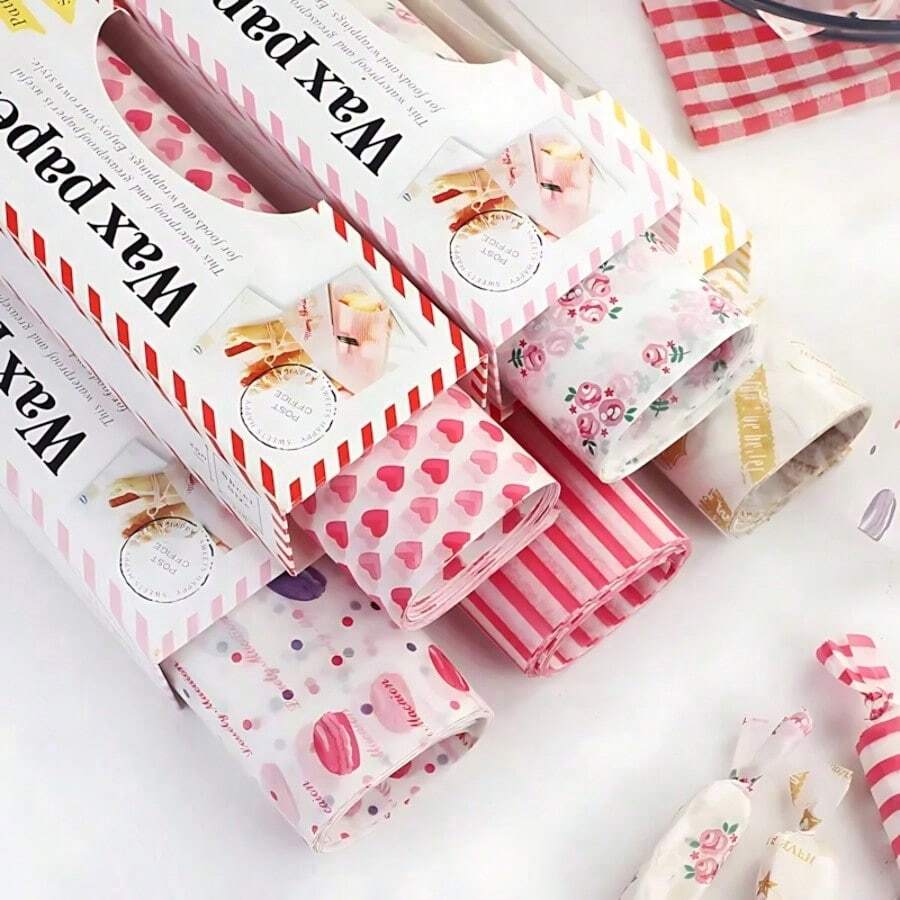 50/100pcs Premium Quality Specialty Baking Paper For Restaurants - Versatile, Uncharged, Durable & Easy-To-Clean - For Cafés, Bakeries, Bars, Buffets - Ideal For Sandwich Wrapping, Fries, Burgers Baking & Cooking - Perfect For Professional Kitchens, Cooking Utensils - 黃色 - 查看 1