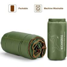 Down Blanket Camping Quilt - Lightweight, Packable, Puffy, Wearable, Resistant, Backpacking Quilt Outdoor Camping, Travel And Hiking