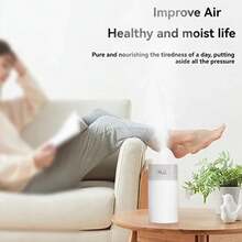 Car Humidifier Aromatherapy Essential Oil Diffuser USB Mist Mini Portable For Car Home Office Bedroom, 300ML - Black - View 7