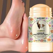 Kem dưỡng da tay và chân Lanolin, thích hợp cho da thô ráp, khô, làm dịu tình trạng khô da, phục hồi các vết nứt, dưỡng ẩm và nuôi dưỡng cao, làm mềm da tay và chân. - Màu vàng - Xem 2