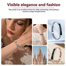 LIFEBEE 时尚智能手环，双频无线 5.3 健身追踪器，多种运动模式，遥控相机，来电提醒，女士多功能健身手环