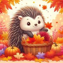 1pc DIY Diamond Painting Kit - Autumn Scenery