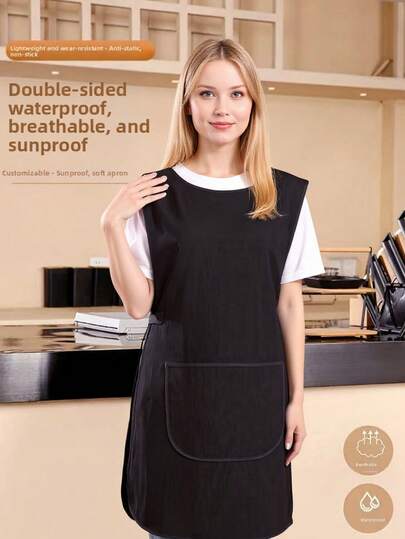 Avental moderno vintage, unissex com bolsos, adequado para cozinhar, assar, pintar, cozinha, jardim, ao ar livre