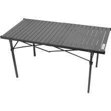 LOVEWE Camping Table Folding Camp Table Roll Up Surface Lightweight, Collapsible Height Adjustable Suitable For Picnic Adults With Carry Bag For Indoor Outdoor BBQ Picnic Gathering Patio - Bàn gấp ngoài trời 95cm - Màu đen - Xem 8