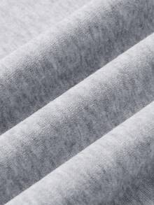 Plus Size Men's Thickened Hooded Loose Jacket, Warm And Casual, Versatile For Autumn/Winter