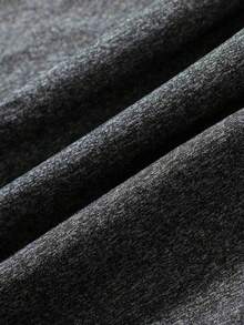 Áo thun nam dài tay dáng rộng, chất liệu nhẹ, in chữ cá tính, thích hợp mặc thường ngày, thể thao, dã ngoại, làm quà tặng cho chồng hoặc bạn trai, phù hợp đi phố, đi làm, dã ngoại, nghỉ lễ. - Màu xám đen - Xem 8