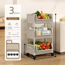 Estantería de almacenamiento para el hogar, estantería de libros, estantería de almacenamiento de juguetes y snacks, carrito móvil para madre y bebé, estantería de almacenamiento de cocina, almacenamiento