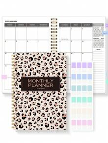 BUBU 2026-2027 Academic Year Weekly And Monthly Planner, Jan 2026 - Dec 2027, 5.7" X 8.1", Flexible Cover, Wirebound, School & Office Supplies Back To School Supplies - Multicolor - View 7