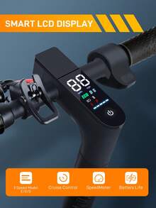 Mankeel 350W Electric Scooter - A Top Speed Of 19 MPH And A Range Of 22 Miles With Dual Brakes And Solid Tyres, Foldable E-Scooter Is Perfect For City Commuting, Couples' Rides, Outdoor Trips, Birthday Gifts And Holiday Presents. - 查看 5