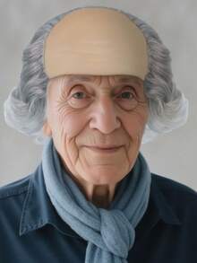 Synthetic Hair Bald Wigs - Party Horror Clown Joker Devil Wig & Old Man With Beard Grandpa Wig & Monk/Wizard Wig & Thick Bald Skin Head Hairless Fake Skull Wig & Short Curly Funny Holiday Cosplay Wig, Christmas Disco Rocker Ghost Evil Scary Killer Costume Hairpieces, Movie Character Fake Hair, Creepy Masquerade Balls, Birthday Celebration Decor/Props