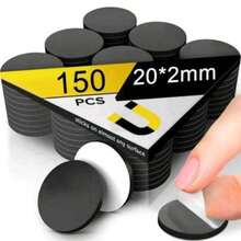 Set de autocolante magnetice rotunde 100/50/25/10/3 buc pentru magnet de frigider DIY, magnet adeziv din cauciuc cu punct, disc magnetic cu autoadeziv puternic