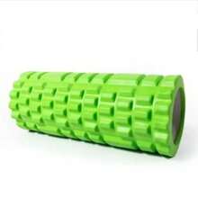 Rolo de Massagem Foam Roller em PVC e EVA - Verde - Visão 6