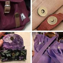 4/10/12 pares de broches magnéticos, colores surtidos, broches a presión de costura para manualidades, bolsos, ropa, cuero, material de cobre, fuerza magnética súper, suministros de arte y manualidades - Multicolor - Ver 10