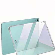 Transparent Protective Case For 2022 10th Gen 5/6th 9.7", 7/8/9th 10.2", Pro 11" 2018-2024, Air 11" 2024, Air5, Air4, Mini6, 7. Soft Protective Cover With 4 Corner Air Cushions, Anti-Scratch, High Clarity, High Transparency. Great Gift For Family And Friends. Protective Case. - Clear - View 8