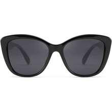 Gafas de sol polarizadas, estilo clásico lentes de sol ojo de gato para mujer - Transparente - Ver 9