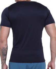 Mizuno Run Spark MIMSR4656 Men's T-Shirt - Blue And Red - Màu xanh lam - Xem 2