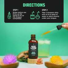 Abronikey SuperBonsai Super Liver Support | Milk Thistle Liquid Herbal Supplement | Plant-Based Daily Wellness Formula | 9-Month Supply - 3瓶 - 查看 5