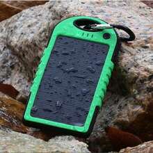 Batería externa portátil de 20000mAh con panel solar, cargador de batería externa con luz LED para todos los teléfonos inteligentes.Regalo para el Día del Padre, cumpleaños o Navidad. - Multicolor - Ver 6