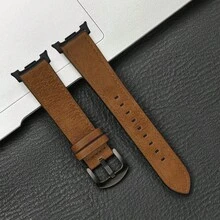 1 条 PU 皮革表带兼容三星 Galaxy Watch 8 经典运动环运动替换表带适用于 Galaxy Watch8 40 毫米 44 毫米时尚表带 - for Galaxy Watch 8 - 查看 14